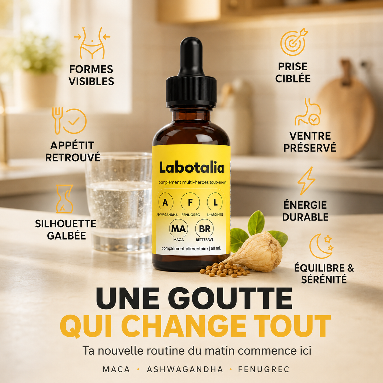 Labotalia® - Visible results in 90 days, naturally.